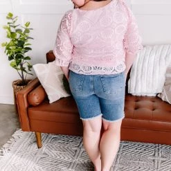 No Ship Drop Ship The Bees Knees Hi Rise Judy Blue Bermuda Shorts