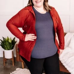 No Ship Drop Ship New Arrivals She's Got It All Button Up Shirket Top