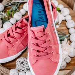 No Ship Drop Ship Blowfish Angler Sneaker In Cherry New Arrivals