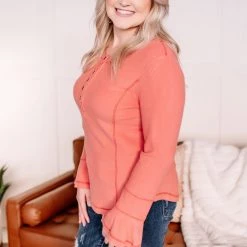 No Ship Drop Ship Falling Into Place Cashmere Top In Cabbage Rose New Arrivals