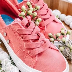 No Ship Drop Ship Blowfish Angler Sneaker In Cherry New Arrivals