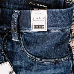 No Ship Drop Ship Pull A Fast One Judy Blue Jean Jegging Shorts