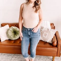 No Ship Drop Ship She's Purrfect Mock Neck Bodysuit New Arrivals