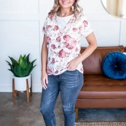 No Ship Drop Ship New Arrivals Coming Up Roses Top