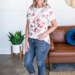 No Ship Drop Ship New Arrivals Coming Up Roses Top