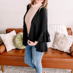 No Ship Drop Ship Bell, Book And Candle Crochet Cardigan New Arrivals