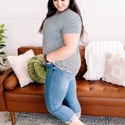 No Ship Drop Ship Pull The Shades Tee In Tranquility New Arrivals