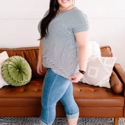 No Ship Drop Ship Pull The Shades Tee In Tranquility New Arrivals