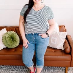 No Ship Drop Ship Pull The Shades Tee In Tranquility New Arrivals