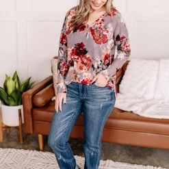 No Ship Drop Ship Should've Seen It In Color Floral Top New Arrivals
