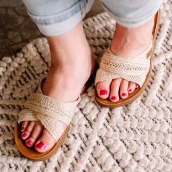 No Ship Drop Ship New Arrivals Natural River Jute Blowfish Sandal