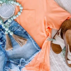 No Ship Drop Ship New Arrivals Stretch The Truth Oversized Top In Peach 21 No Ship Drop Ship New Arrivals Stretch The Truth Oversized Top In Peach