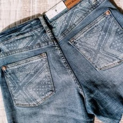 Iris & Rainbow Boutique #M497 Give Me That Judy Blue Bermuda Shorts.. New Arrivals