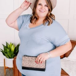 No Ship Drop Ship New Arrivals Pocketful Of Basics In Iced Blue