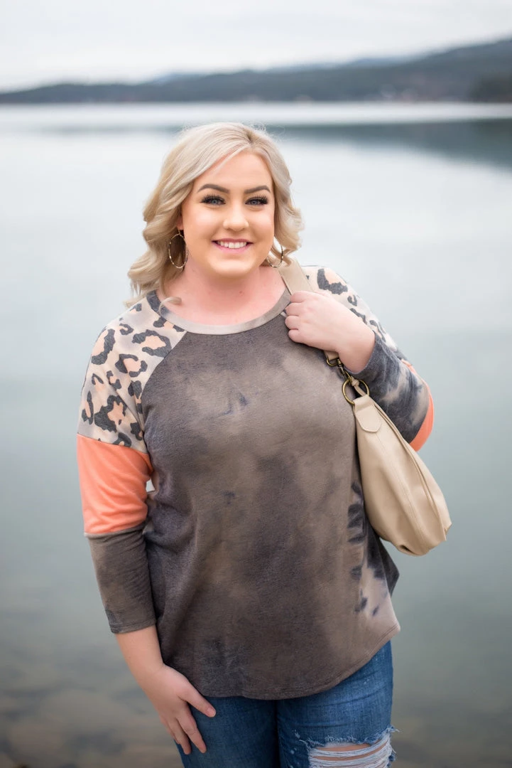 No Ship Drop Ship Split Decision Tie Dye Raglan Top New Arrivals 3 No Ship Drop Ship Split Decision Tie Dye Raglan Top New Arrivals