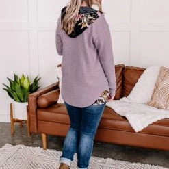 No Ship Drop Ship Brush Your Cares Away Button Up Top In Silver Peony New Arrivals