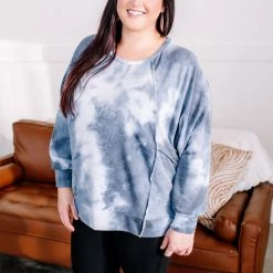 No Ship Drop Ship Meet The Crew Dolman Sleeve Tie Dye Top New Arrivals