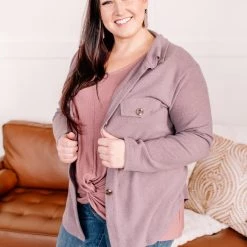 No Ship Drop Ship Brush Your Cares Away Button Up Top In Silver Peony New Arrivals