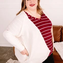 No Ship Drop Ship Bring Out Your Best Look Cardigan In Cream New Arrivals