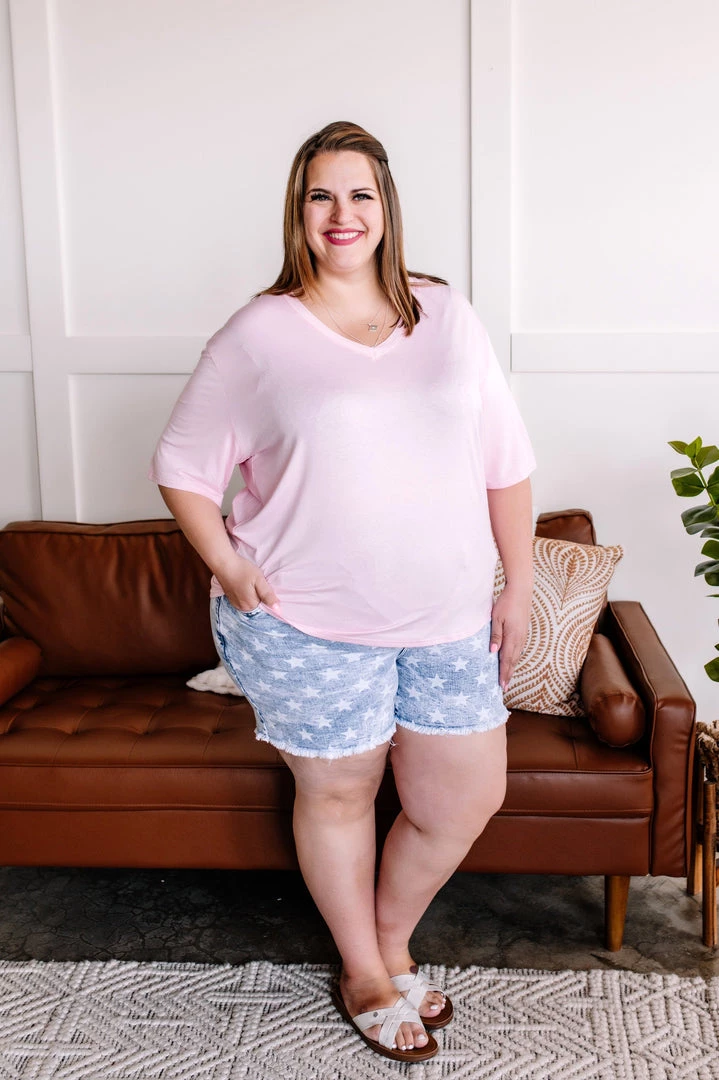 No Ship Drop Ship One For The Tee In Baby Pink 7 No Ship Drop Ship One For The Tee In Baby Pink