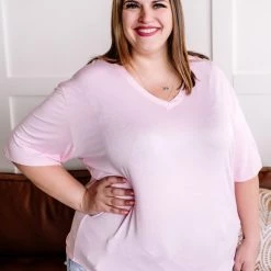 No Ship Drop Ship One For The Tee In Baby Pink 10 No Ship Drop Ship One For The Tee In Baby Pink