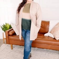 No Ship Drop Ship New Arrivals Sand In My Boots Pointelle Cardigan