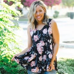 Boutique Simplified Tiered Vintage Floral Babydoll New Arrivals