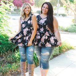 Boutique Simplified Tiered Vintage Floral Babydoll New Arrivals