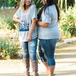 Boutique Simplified Desert Vibes Graphic Tee New Arrivals