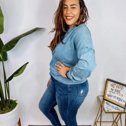 Iris & Rainbow Boutique New Arrivals #M990 Speed Of Light Crewneck Pullover