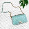 Iris & Rainbow Boutique #M473 Jelly Boy Bag (Mint)