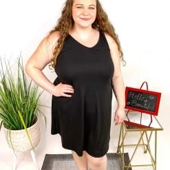 Iris & Rainbow Boutique New Arrivals #M934 Feeling Casual Dress