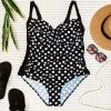 Iris & Rainbow Boutique #C159 Polka Dot Siren Swimsuit