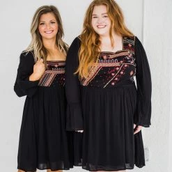 No Ship Drop Ship Made For You Embroidered Dress New Arrivals