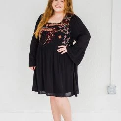 No Ship Drop Ship Made For You Embroidered Dress New Arrivals