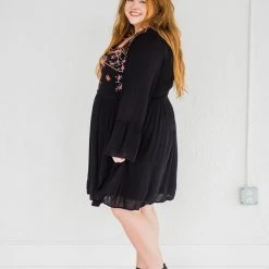 No Ship Drop Ship Made For You Embroidered Dress New Arrivals