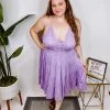Iris & Rainbow Boutique #M338 All I Wanna Wear Dress (Lavender)