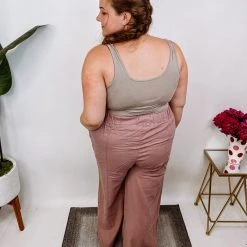 Iris & Rainbow Boutique #N256 Ultimate Linen Baggy Pants New Arrivals