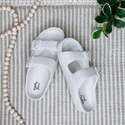 Iris & Rainbow Boutique New Arrivals #N366 Mama Mia Shoes (White) *DOORBUSTER*