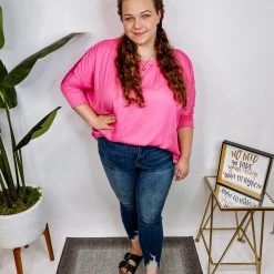 Iris & Rainbow Boutique #M689 Feels Like Silk Top