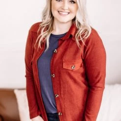 No Ship Drop Ship New Arrivals She's Got It All Button Up Shirket Top