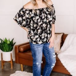 No Ship Drop Ship New Arrivals Remember When Floral Top In Witching Hour