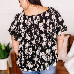 No Ship Drop Ship New Arrivals Remember When Floral Top In Witching Hour