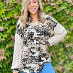 Boutique Simplified New Arrivals Hiding In Plain Sight Long Sleeve Top