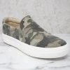 Boutique Simplified New Arrivals Slip Into Style Slip On Sneakers - Camo