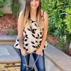 Boutique Simplified Leaf Me Be Tank New Arrivals 13 Boutique Simplified Leaf Me Be Tank New Arrivals