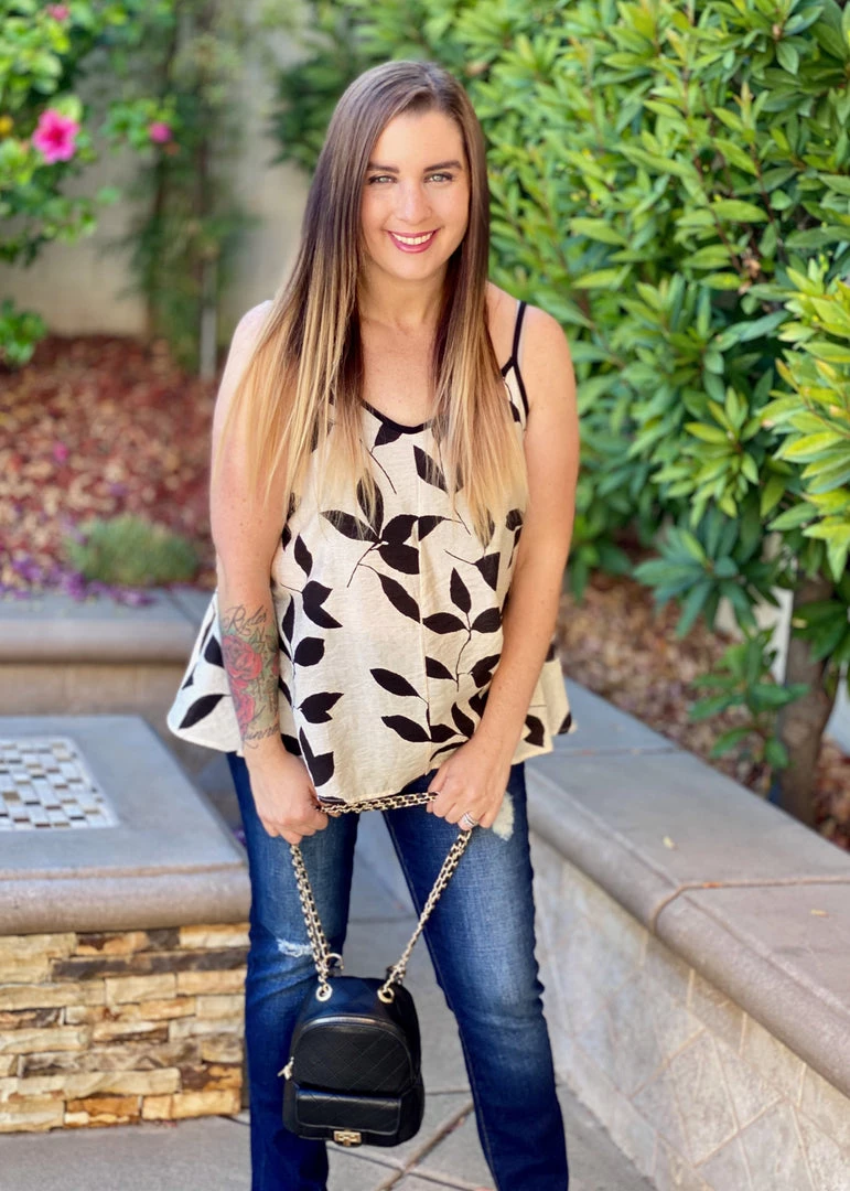 Boutique Simplified Leaf Me Be Tank New Arrivals 6 Boutique Simplified Leaf Me Be Tank New Arrivals