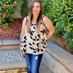 Boutique Simplified Leaf Me Be Tank New Arrivals 12 Boutique Simplified Leaf Me Be Tank New Arrivals