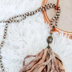 Iris & Rainbow Boutique New Arrivals #H580 The Traveler's Tassel Necklace