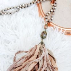 Iris & Rainbow Boutique New Arrivals #H580 The Traveler's Tassel Necklace